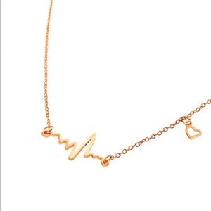 Heartbeat Pendant Necklace